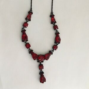 Red Crystal Necklace